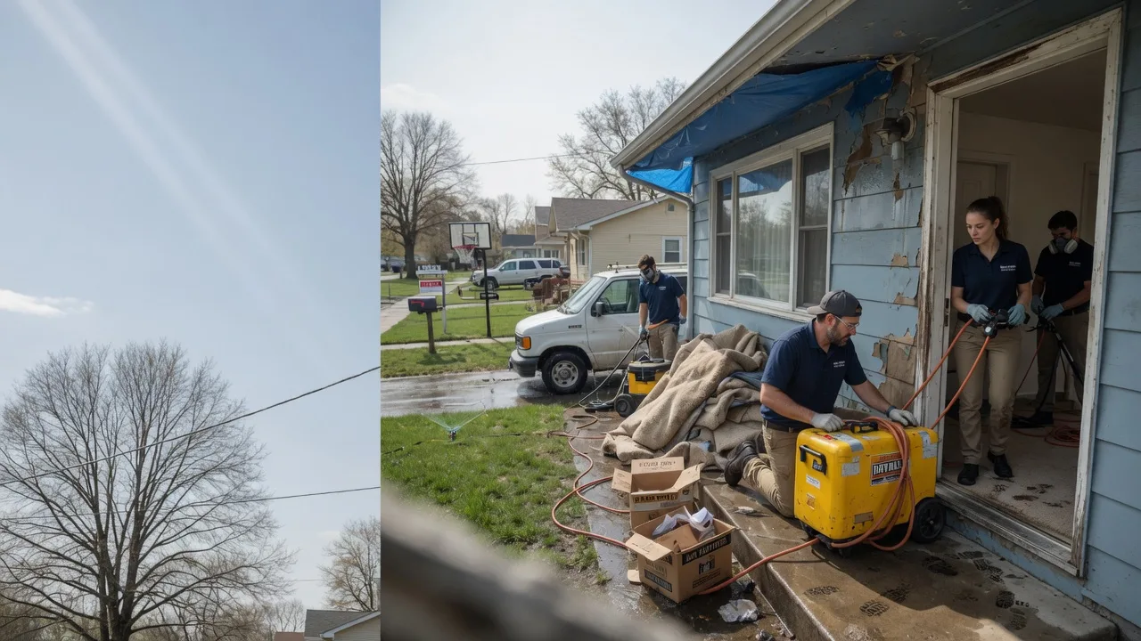 Basement Flood Cleanup in Windsor Heights, WV near me